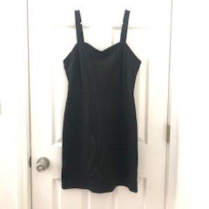 Black form fitting dress